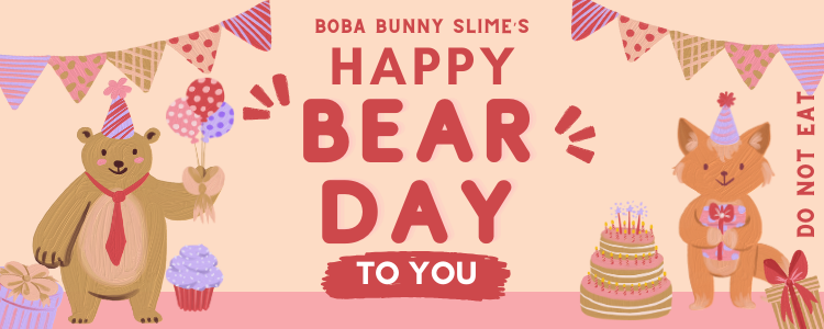 Happy "BEAR"-day To You! Cloud Dough Slime - 8oz