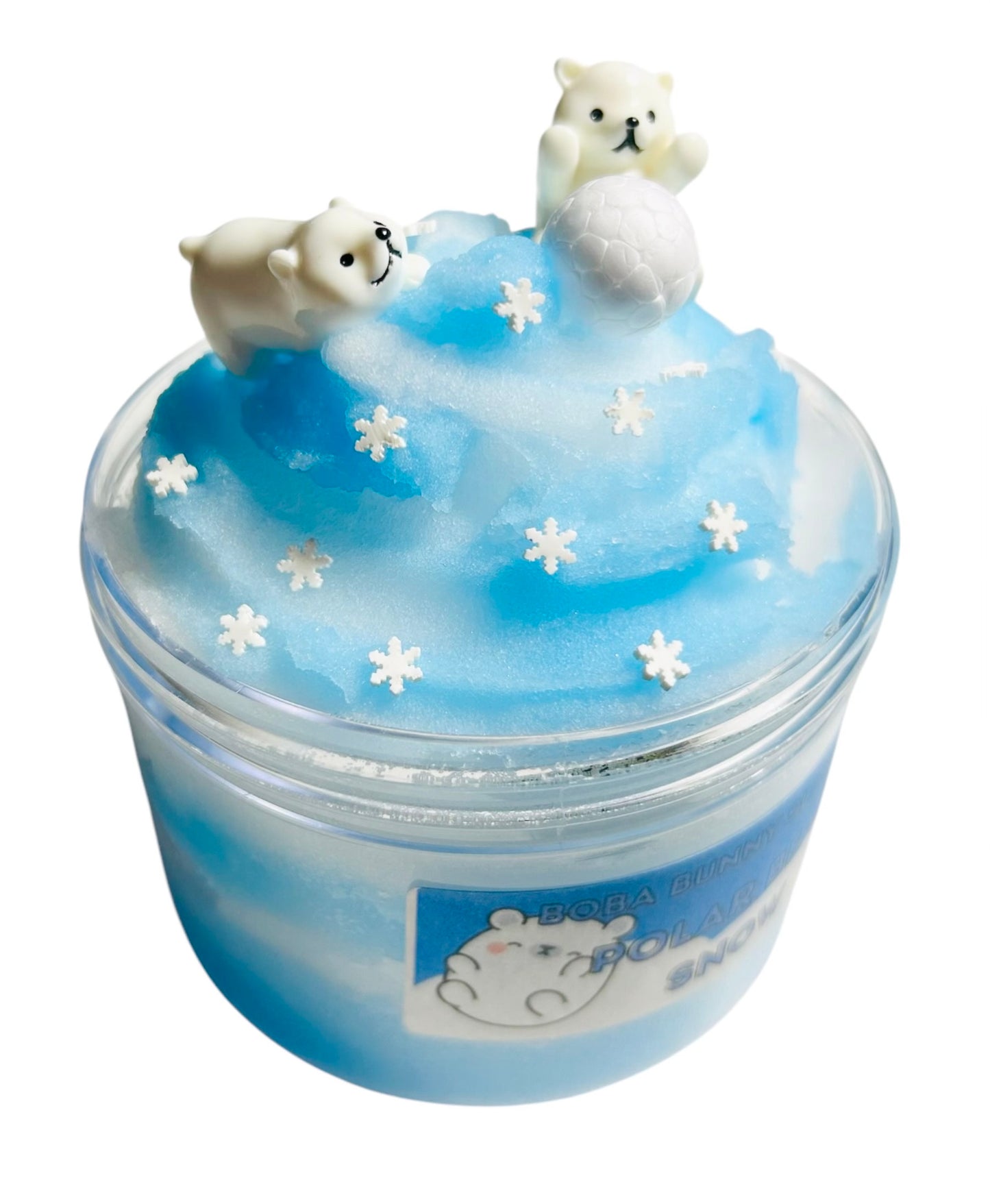 Polar Bear Snow Icy Slime - 8oz