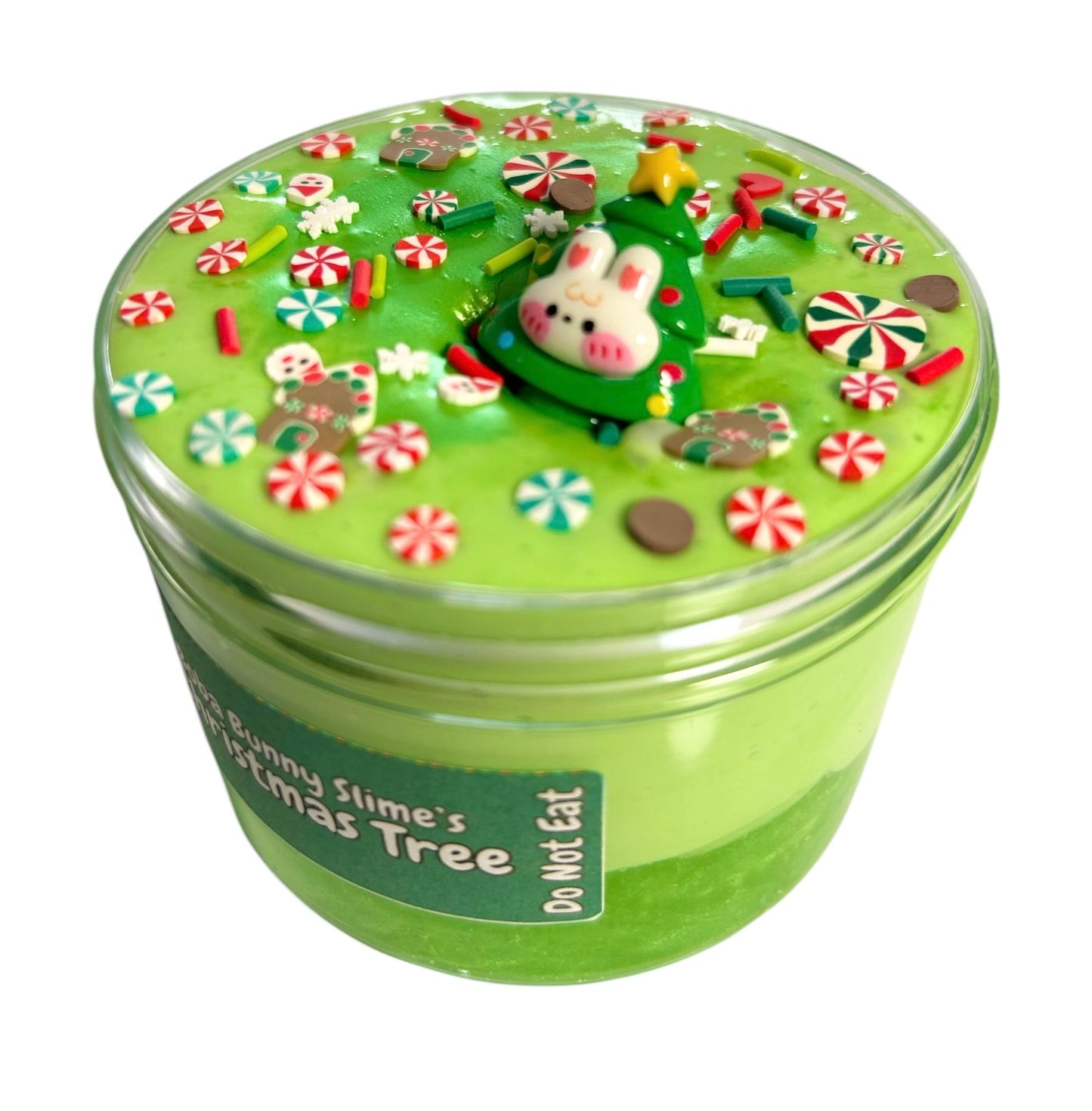 Christmas Tree Thick and Glossy Slime - 8oz scented