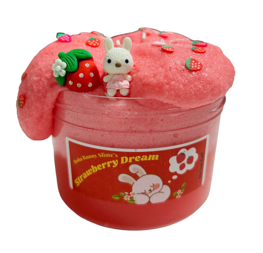 Strawberry Dream - Icy and Jelly Slime - 8oz