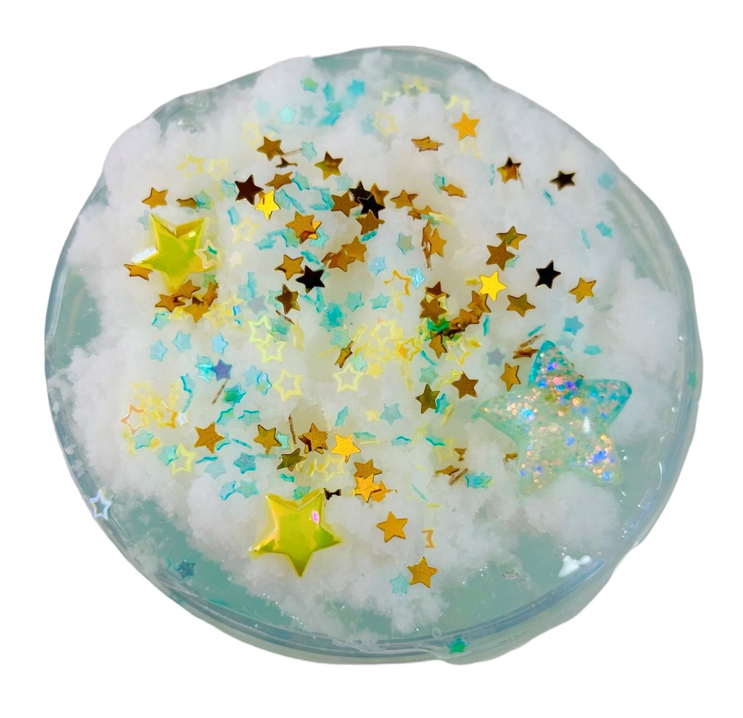 STAR JAR - Clear + Cloud Dough Slime - 8oz